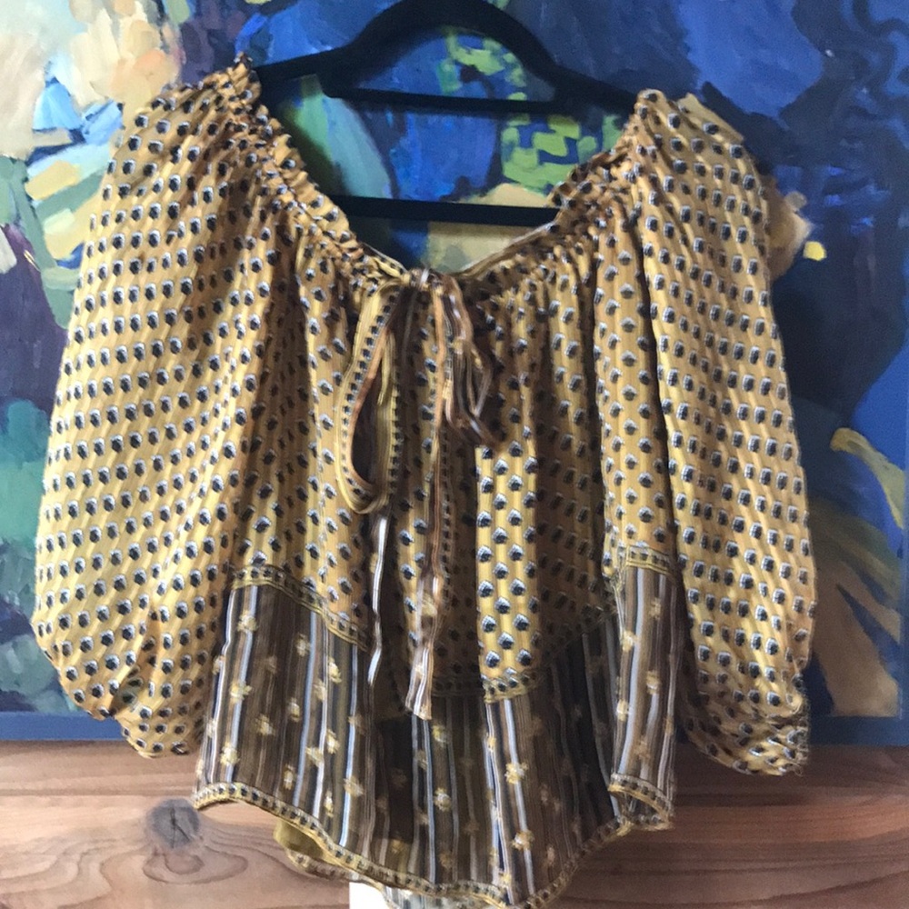 Ulla Johnson Silk Blouse Fits 0-4